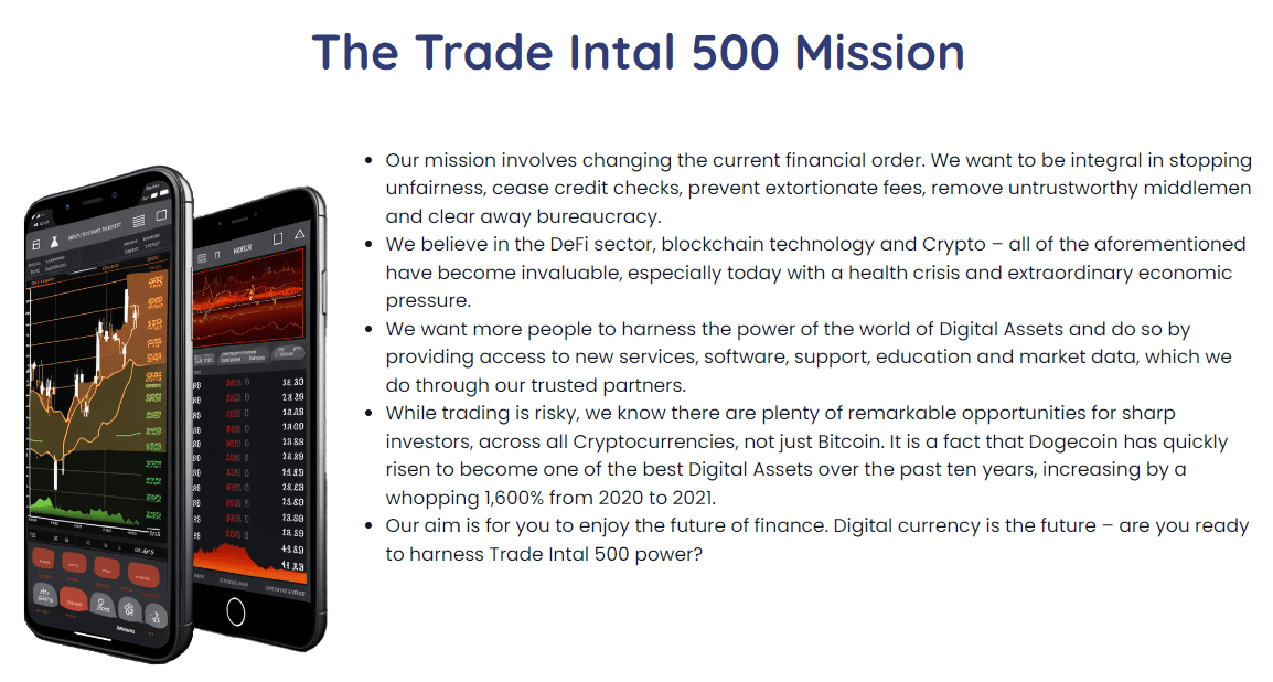 Trade Intal Ai mission