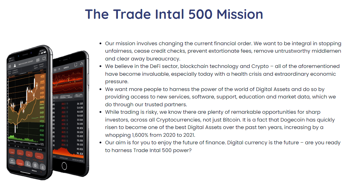 Trade Intal Ai Mission