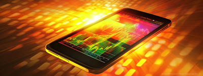 Interfaz elegante para comercio móvil Sleek Mobile Trading Interface