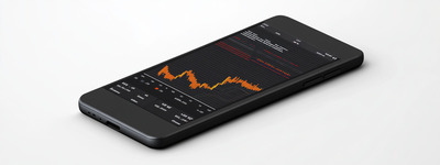 Minimal Mobile Trading Display Minimal Mobile Trading Display