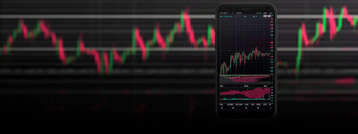 Nocny wykres handlu mobilnego Nocturnal Mobile Trading Graph