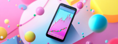 Playful Abstract Trading Display Playful Abstract Trading Display