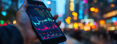 Nighttime Mobile Trading Glow Nighttime Mobile Trading Glow