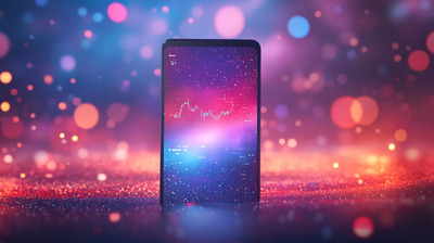 Sparkling Stock Chart Display