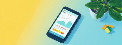 Colorful App Growth Dashboard Colorful App Growth Dashboard