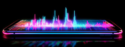 3D Neon Volume Bars