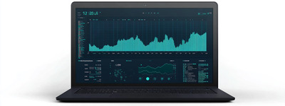 Minimalist Trading Dashboard View Minimalist Trading Dashboard View